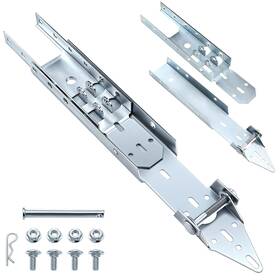 Hui-morningro-1837 Morningro Garage Door Bracket Adjustable Openers And Parts Reinforcement Br