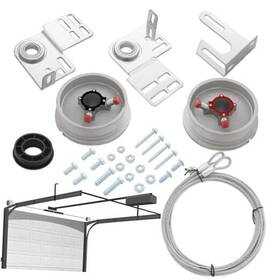 Hui-morningro-1838 Morningro Garage Door Torsion Spring Kit For 7 Feet High Doors Includes Cable