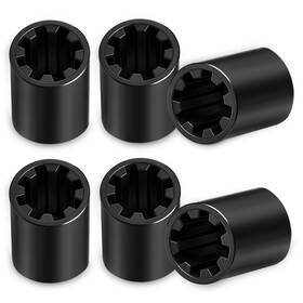 Mowzxl 760944642925 6 Pack Screw Drive Coupler Part Garage Door Opener Sprocket Black
