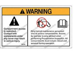 Mrk-gn28175gt-031820200317 Mrk Sales Genie Gr-20j - Decal Caution Compart Access 28175gt