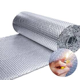 Mrpapa 747302901276 Mrrapa Reflective Double Bubble Aluminum Foil Sheet 6mm 24inch 10ft