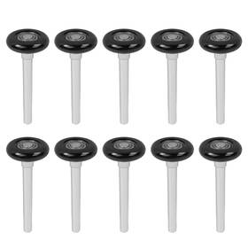My Mironey Amt00005279 10 Packs Garage Door Roller Heavy Duty Nylon Wheels Replacement Quiet Ga