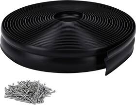 Myfamirea 313047851802 32.8 Feet Long Garage Door Weather Stripping Top And Sides Rubber Seal Strip