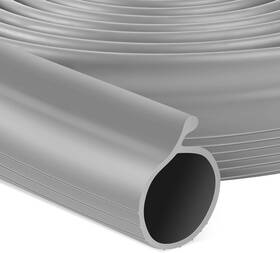 Myfamirea 313096922997 16.5 Ft Garage Door Bottom Seal Rubber Feet Gray-0.19 Small P Bulb