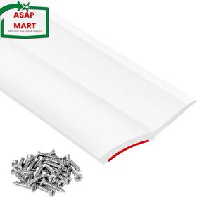 Myfamirea 711181643008 Garage Door Seal Top And Sides 36ft Universal Pvc Weather Stripping Soft