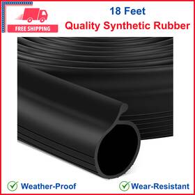 8506740 Myfamirea 18ft Garage Door Bottom Seal Rubber 0.19 Inch P Bulb Weather Stripping