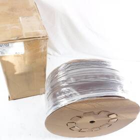0141102 National Door 300ft X 3-1/2 Inch Roll Single T Vinyl Bottom Seal Brown 141102