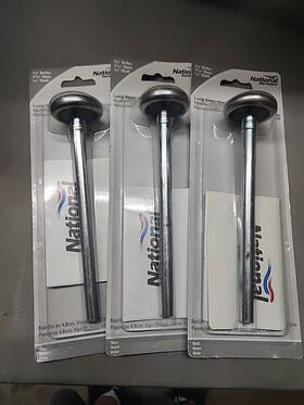 N280-032 National Hardware V7602 3 Long Stem Heavy Duty Roller For Garage