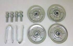 New Garage Door Opener 780048908017 Extension Spring 3 Inch Pulley Kit Sheave Hardware