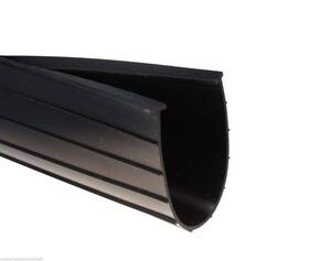 Niceshop 300027666457 6 Inch T-style Garage Door Bottom Weather Seal - Heavy Duty Premium Rubber With 5