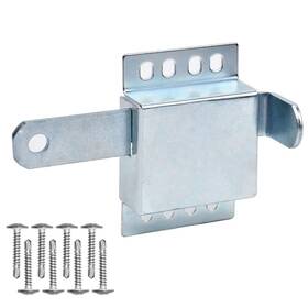 Nidaye 733810081302 Heavy Duty Inside Deadlock - Galvanized Steel Garage Door Side Lock/housing E
