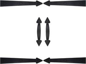 Nileho 726084556287 Magnetic Hinges Handles Garage Door Decorative Hardware Faux Magnets Acce