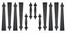 No Apply Sankins Garage Door Magnetic Decorative Hardware Carriage Pack 786887812089