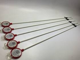 2661-5 Nuvue 5 Pack - 2661 46 Inch Red Driveway Markers Reflectors