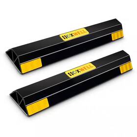 Nvnoo 313025395359 18 Inch Heavy Duty Parking Stopper For Garage Gadgets Protects Car Park