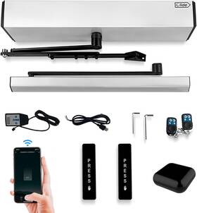 Olideauto 763891906058 Automatic Door Opener Wifi Phone Controlled Smart Home Black
