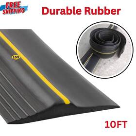 Papillon 709098880470 Universal Garage Door Seal Bottom Weather Stripping Kit Durable Rubber 10ft New