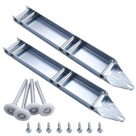 Ds-1587-us Patioer Garage Door Quick Turn Top Fixture Brackets Includes Rollers And Screws