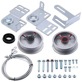 Ds-1654-us Patioer Garage Door Torsion Spring Kit With Cables Drums Center Bracket
