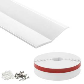 Pic-sgds-34w Piclafe Garage Door Seal Top And Sides Weather Stripping Universal Gara