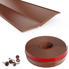 Pic-sgds-34z Piclafe Garage Door Seal Top And Sides Weather Stripping Universal Trim Weatherproofing