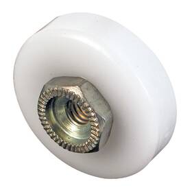 1901-b Prime-line 078874190066 7/8 Inch Nylon Tub Enclosure Oval Edge Ball Bearing Roller 2 Pack