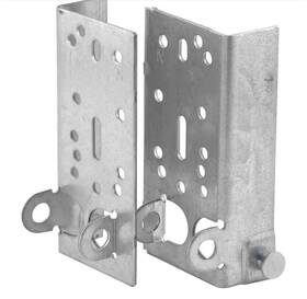 Prime-line 445047163197 7/16 Inch Stem 1 Each Left And Right Bottom Lifting Brackets Without Fasteners