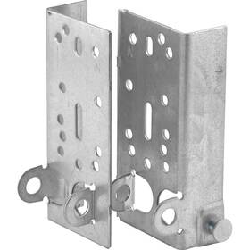 Prime-line 711181762150 7/16 Inch Stem 1 Each Left And Right Bottom Lifting Brackets Without Fasteners