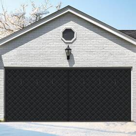 Angoo-0910 Probe Temp Thermal Insulated Door Curtain For Garage 16 7ft Screen
