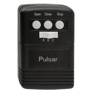 8833tc-ocs Pulsar 8833cocs Transmitter Open Close Stop Remote Control Garage Openers