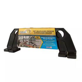 Pwrr Products 726084701694 Cobra 5 Item 18 Inch Black Garage Door Storage Rack