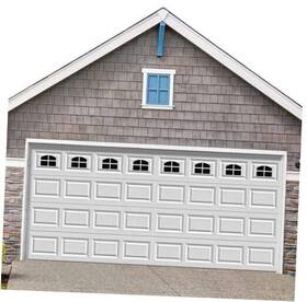 Tx32 Qushe 2 Car Garage Door Kit - 32pcs Trapezoid Magnetic Panels