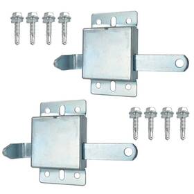 2pac Qzattcaen 619438666827 Garage Door Side Lock Inside Deadlock For Most Galvanized Steel