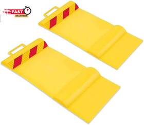 Raxgo 313019491487 Car Parking Mat Garage Wheel Stopper Aid Tire Guides For Cars T