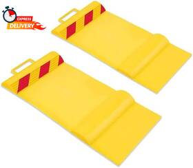 Raxgo 313091416491 Car Parking Mat Garage Wheel Stopper Aid Tire Guides For Cars Trucks