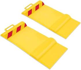 Raxgo 705353476495 Car Parking Mat Garage Wheel Stopper Aid Tire Guides For Cars Trucks