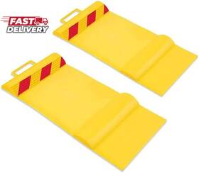Raxgo 711181410457 Car Parking Mat Garage Wheel Stopper Aid Tire Guides For Cars T
