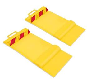 Raxgo 843812144698 Car Parking Mat Garage Wheel Stopper Aid Tire Guides For Cars