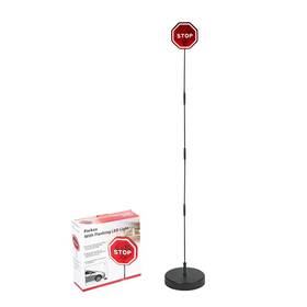 B0bp14hnqj Reswish Led Parking Stop Sign Smart Garage Flashing Warning Light Adjustable