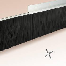 Rs3903c Retsun 5 Sets 4 0.91 Inches Door Brush Sweep Seal Roll Up Kit Garag