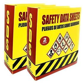 B30r0003p2 Ring Binder Depot Sds - 3 Inch Heavy Duty English Spanish Bilingual
