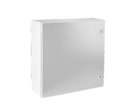 8017545 Rittal Light Grey 16 Gauge Steel Single Door Hinge Cover Wallmount En