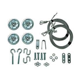 Ro6g 746264062513 Garage Door Extension Spring Pulley Sheave Kit Safety Cables And Instruct