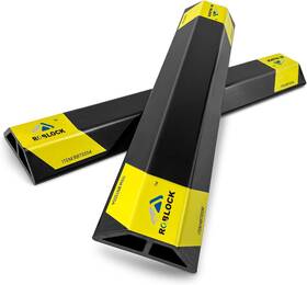 Rbts554-2 Roblock 18ftft Heavy Duty Car Stoppers For Garage Parking Aid 18inch 2pcs