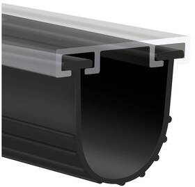 Seal16 Samson Garage Doors 3.5 Inch Bottom Rubber Weather Seal For 16 Ft Wide