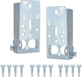 Scottchen Pro 445023449413 Garage Door Bottom Lifting Brackets For 7/16in Stem Roller Left And Right With B