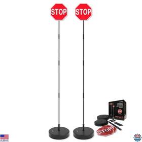 B0988rtvry Securityman Garage Stop Sign Parking Aid 2 Pack - Vehicle Marker Sensor Guide