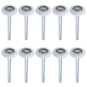 Lw693 Semetall 10 Pack Premium Nylon Garage Door Roller 1.8 Inch Wheels And 4.7 Stem Quiet