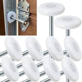 Set Spark 445017389398 10-pack 7 Inch Stem 3 Commercial Nylon Garage Door Roller With Dust Proof Cap Desig