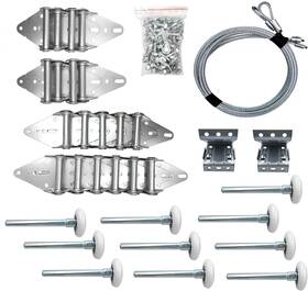 Shangmao 726084787322 Garage Door Hinges And Rollers Tune Up Kit Parts Hardware Tr